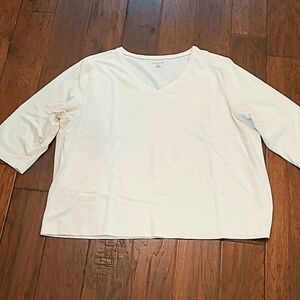 💥3for$12💥 Kim Roger's 3/4 length sleeve shirt size 3X